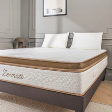 Ensemble Matelas Mémoire de forme ZERMATT avec sommier