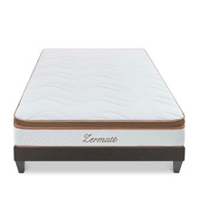 Ensemble Matelas Mémoire de forme ZERMATT avec sommier