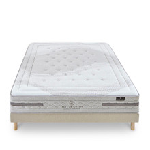 Ensemble Matelas Ressorts ensachés SÉRÉNADE avec sommier