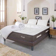 Prêt-à-dormir PRIVILÈGE avec Sommier, Couette, Oreillers et Protège-matelas 
