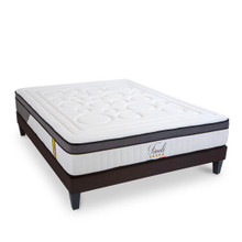 Ensemble Matelas Mémoire de forme TIVOLI avec sommier