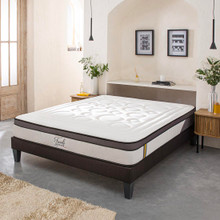 Ensemble Matelas Mémoire de forme TIVOLI avec sommier