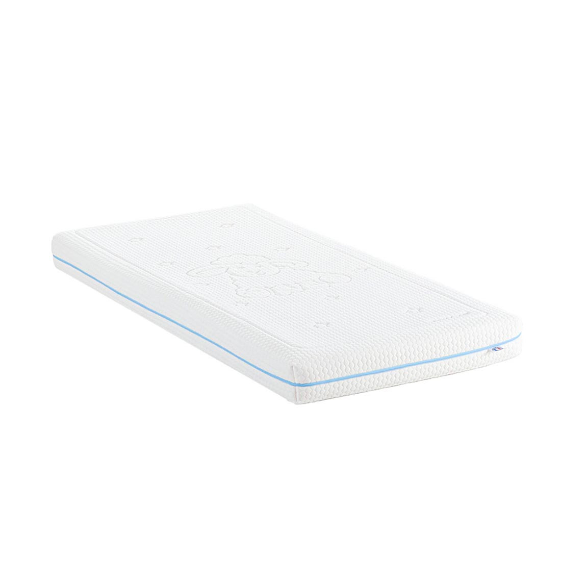 Matelas Mousse 14 cm BABY BLEU