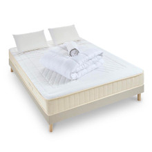 Prêt-à-dormir SYMPHONIE 2.0 avec Sommier, Couette, Oreillers et Protège-matelas 