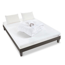 Prêt-à-dormir EGIO avec Sommier, Couette, Oreillers et Protège-matelas 