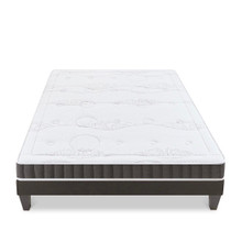 Ensemble Matelas Mémoire de forme INTUITION avec sommier