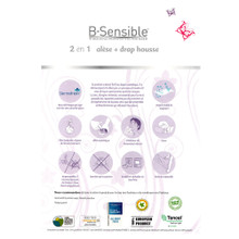 Alèse Imperméable Bonnet 32 cm B-Sensible