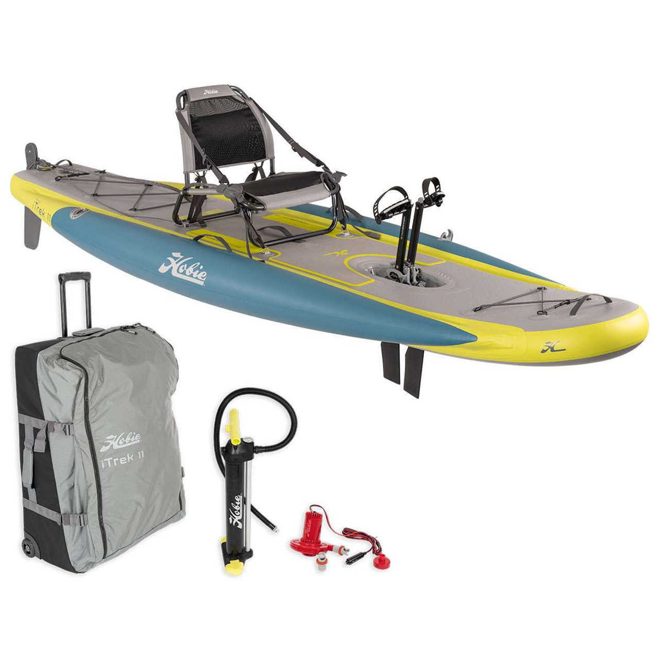 Hobie Mirage iTrek 11 Sit On Top Inflatable Pedal Kayak