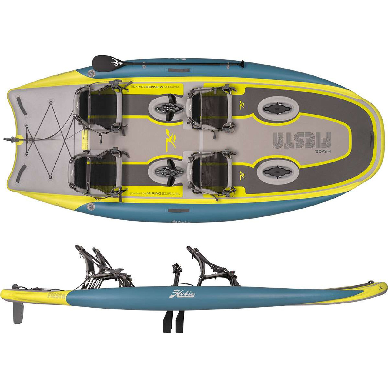 Hobie iTrek 11 Inflatable Pedal Fishing Kayak