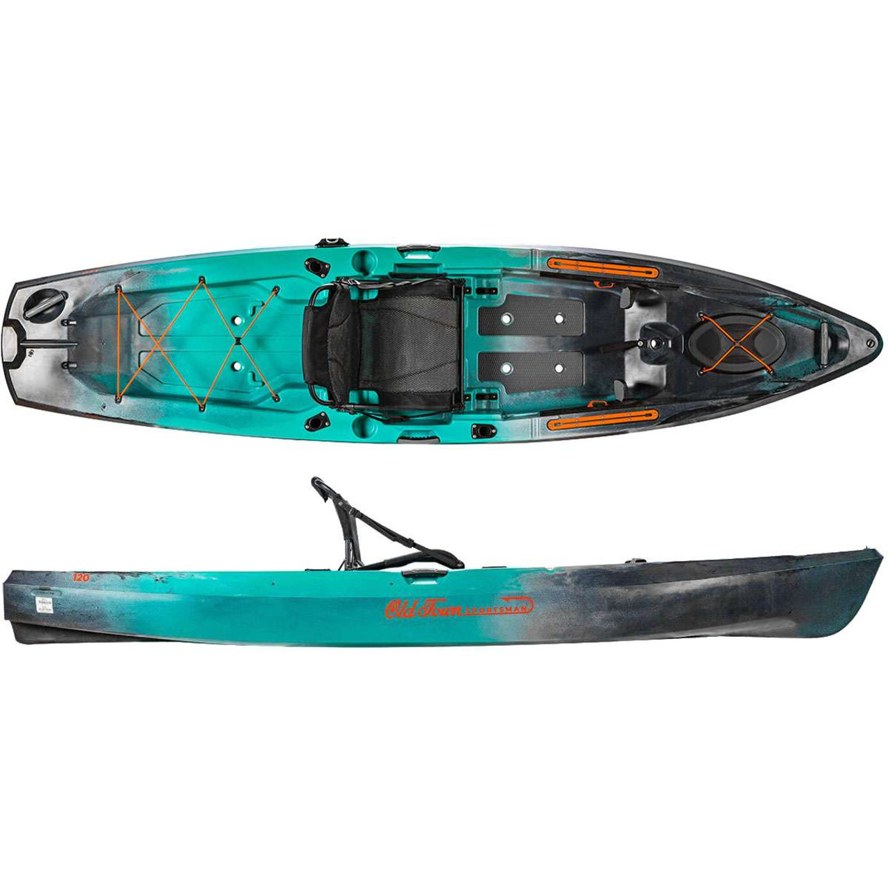 Old Town Sportsman 120 PDL Kayak Photic