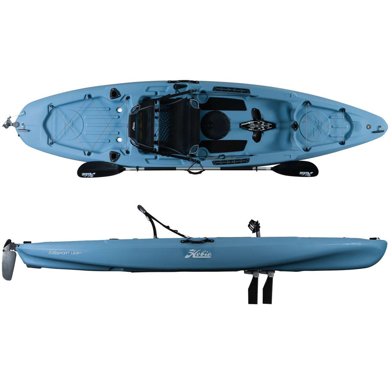 Hobie Passport 12 R Sit On Top Pedal Kayak with Paddle