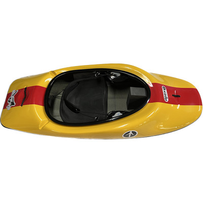 Apex Watercraft Rebound Large Whitewater Kayak - Yellow/Red Stripe Apex Watercraft Rebound Large Whitewater Kayak - Yellow/Red Stripe