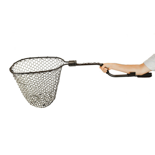 YakAttack Leverage Landing Net 12" x 20" Hoop with 47" Extension Foam Arm YakAttack Leverage Landing Net 12" x 20" Hoop with 47" Extension Foam Arm