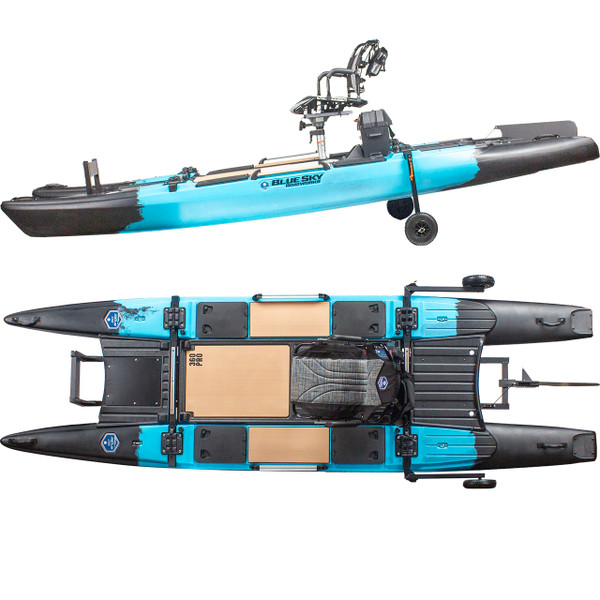 Blue Sky Boatworks 360 Pro Fishing Sit On Top Pedal Kayak