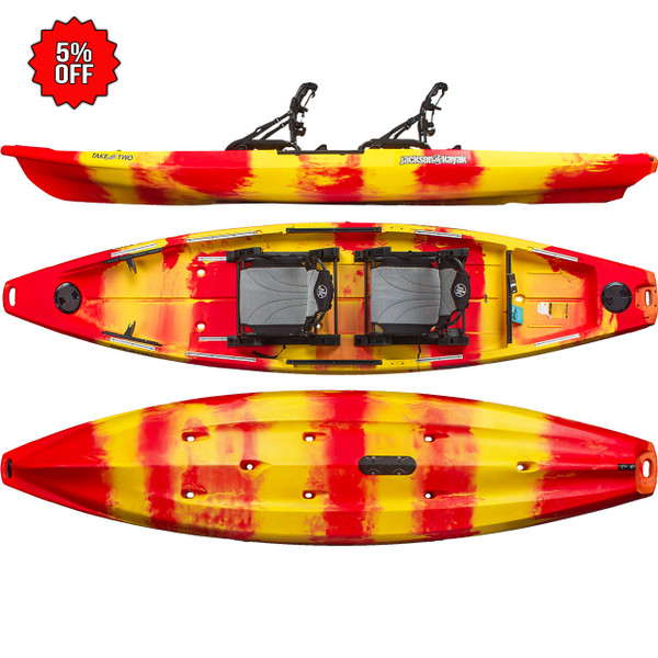 Jackson Kayak TakeTwo 2 Person Sit On Top Kayak