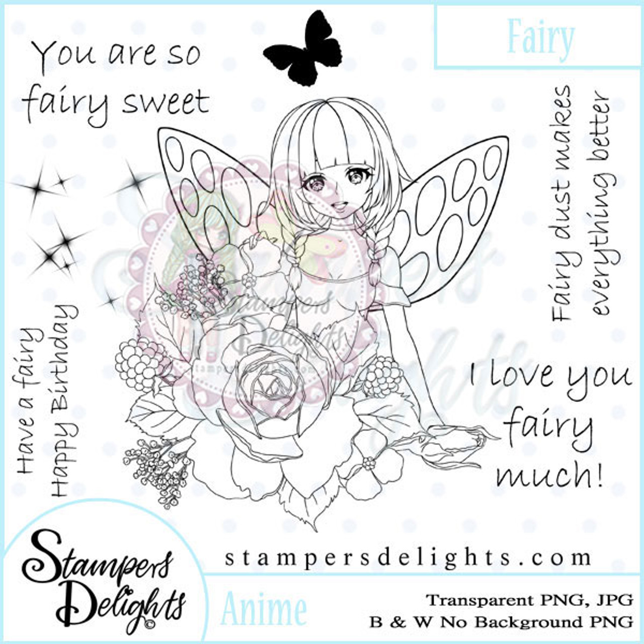 Beautiful Fairy Coloring Pages | Free Printables