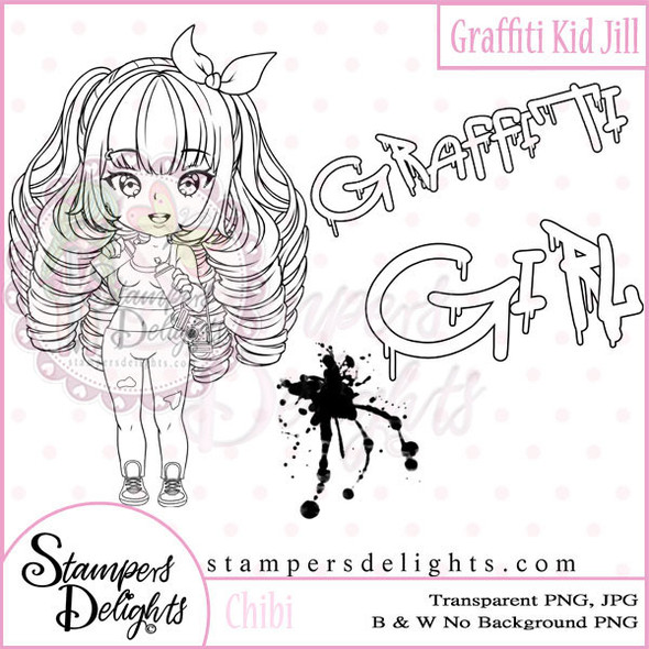 Chibi Graffiti Jill