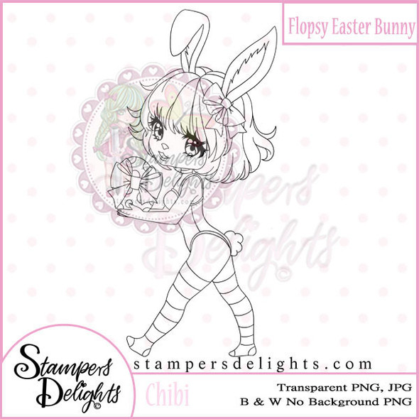 Chibi Flopsy Easter Bunny