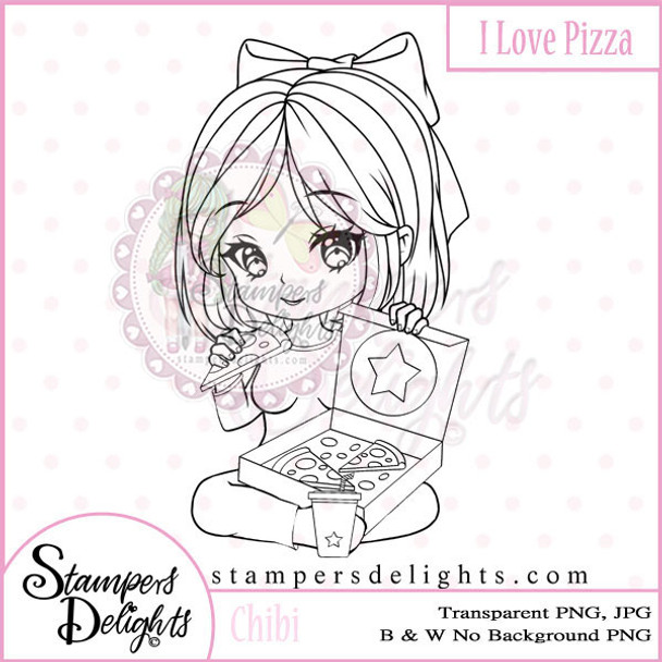 Chibi I Love Pizza