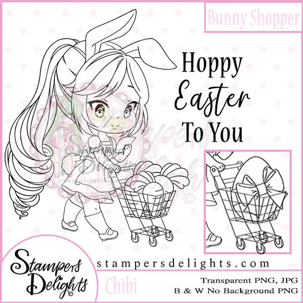 Chibi Bunny Shopper