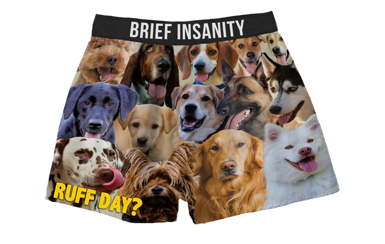 BRIEF INSANITY Comfortable Loose Fit Boxer Shorts