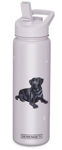 Black Labrador Serengeti Water Bottle Black Labrador Serengeti Water Bottle