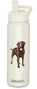 Chocolate Labrador Serengeti Water Bottle
Chocolate Labrador Serengeti Water Bottle