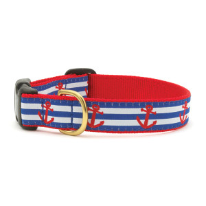 Anchors Aweigh Dog Collar and Leash Anchors Aweigh Dog Collar and Leash