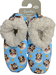 Australian Shepherd (Aussie) Comfies Slippers Australian Shepherd (Aussie) Comfies Slippers