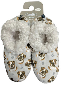 Bulldog Comfies Slippers Bulldog Comfies Slippers