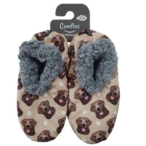 Chocolate Labrador Comfies Slippers Chocolate Labrador Comfies Slippers