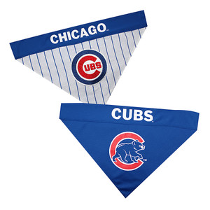 Chicago Cubs MLB Reversible Pet Bandana Chicago Cubs MLB Reversible Pet Bandana