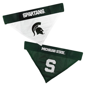 Michigan State Spartans NCAA Reversible Bandana Michigan State Spartans NCAA Reversible Bandana