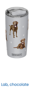 Chocolate Labrador 20oz Hot/Cold Tumbler Chocolate Labrador 20oz Hot/Cold Tumbler