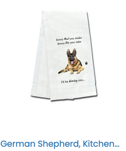 German Shepherd Kitchen Towel German Shepherd Kitchen Towel