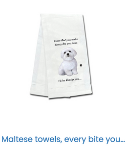 Maltese Kitchen Towel Maltese Kitchen Towel