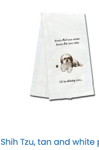 Shih Tzu Kitchen Towel (Tan and white) Shih Tzu Kitchen Towel (Tan and white)