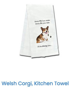Welsh Corgi Kitchen Towel Welsh Corgi Kitchen Towel