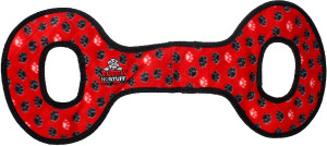 Tug-O-War No Stuffing - Red Paws Tug-O-War No Stuffing - Red Paws