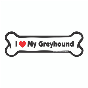 I Heart My Greyhound Bone Magnet
I Heart My Greyhound Bone Magnet