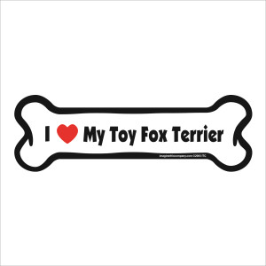 Toy Fox Terrier Bone Magnet Toy Fox Terrier Bone Magnet