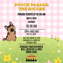 Pooch parade: The encore & Muffins & Mimosas