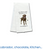 Chocolate Labrador Kitchen Towel Chocolate Labrador Kitchen Towel