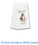 Pitbull Kitchen Towel, brindle and white Pitbull Kitchen Towel, brindle and white