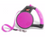 Pink Retractable leash with Gel handle