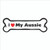I Heart My Aussie Bone Magnet