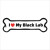 I Heart My Black Lab Bone Magnet I Heart My Black Lab Bone Magnet