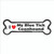 I Heart My Blue Tick Coonhound Bone Magnet