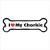 I Heart My Chorkie Bone Magnet I Heart My Chorkie Bone Magnet