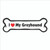 I Heart My Greyhound Bone Magnet
 I Heart My Greyhound Bone Magnet